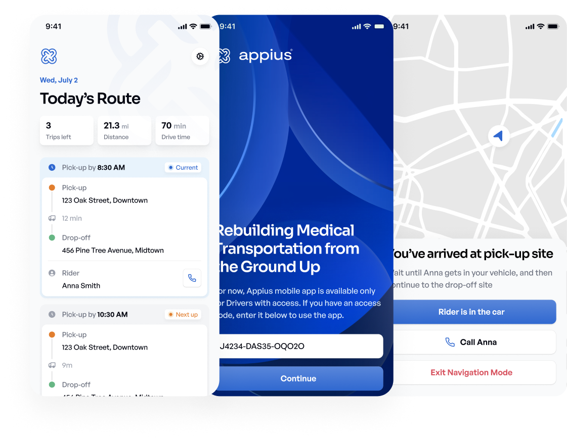 Driver mobile app